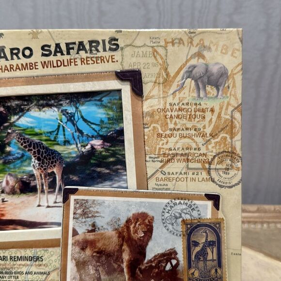 Walt Disney World Kilimanjaro Photo Picture Frame New NWT - Picture 4 of 9